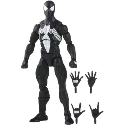 Spiderman Black Suit Marvel Legends (Retro) Homem-Aranha Simbionte