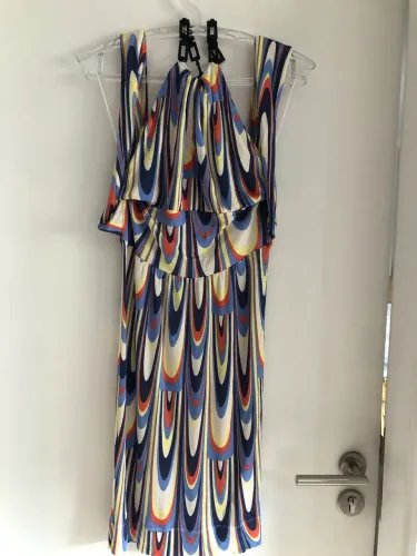 Vestido Missoni tam. P, mídi colorido