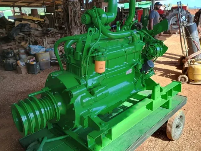 Motor John Deere da colheitadeira 1165 e 1175