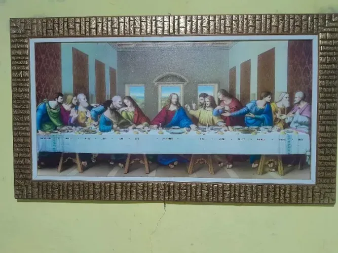 QUADROS SANTA CEIA, BENÇÃO DOS LARES E CRISTO REINA!