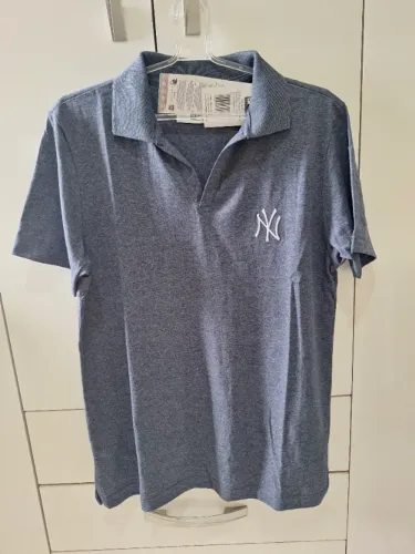 Camiseta Polo New Era New York Yankees Tamanho M Original