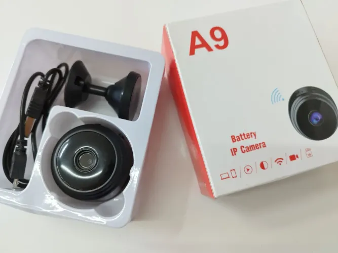 Câmera IP A9 - Segurança e praticidade!