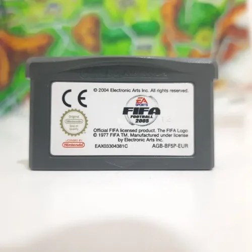 Fifa 2005 game boy advance nintendo