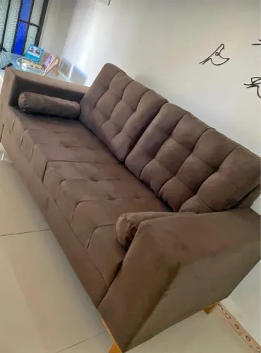 Sofá retrô luxo
