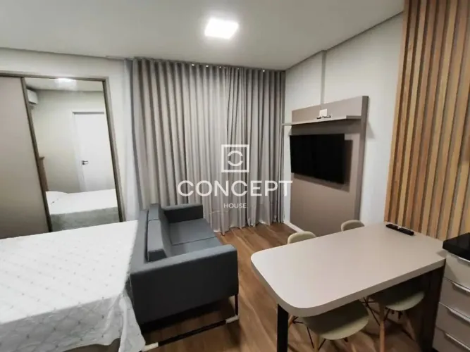 Apartamento com 1 dormitório mobiliado para alugar, 30 m² - Duque de Caxias I - Cuiabá/MT