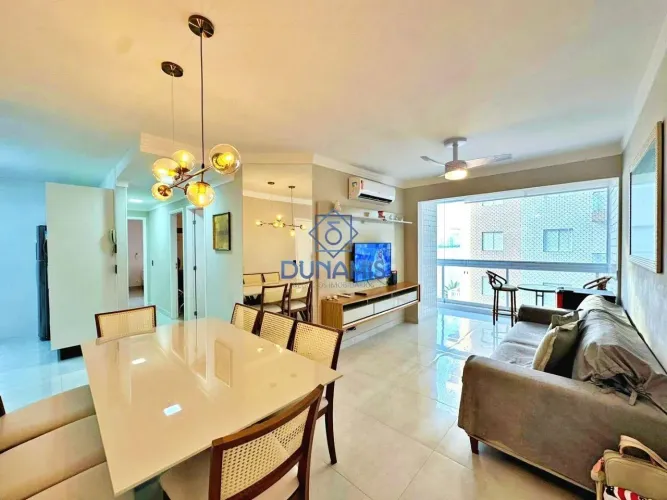 APARTAMENTO FRENTE AO MAR NA PRAIA DAS ASTÚRIAS - 02 VAGAS DE GARAGEM