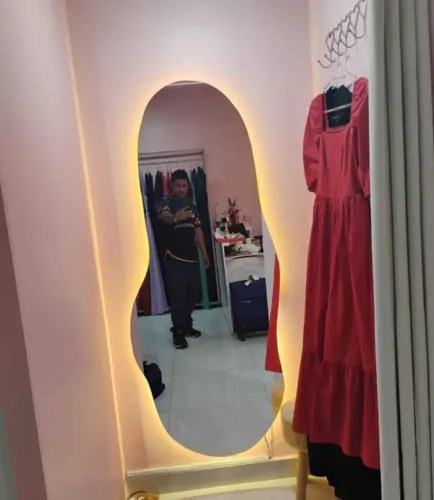 Espelhos orgânico com led