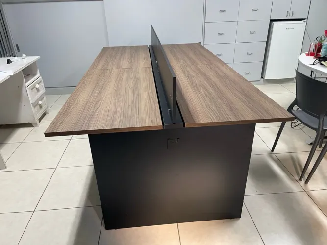 MESA PAEA ESCRITORIO ESTACAO DE TRABALHO 4 lugares LOJA IKONMIXOFFICE EM BRASILIA