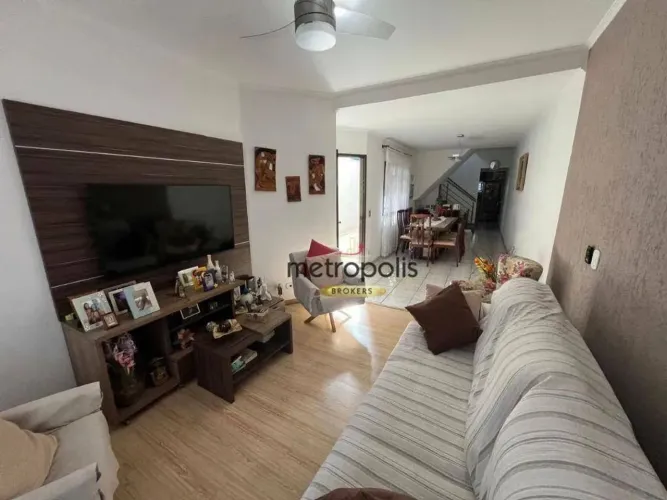 Sobrado à venda, 264 m² por R$ 745.000,00 - Utinga - Santo André/SP