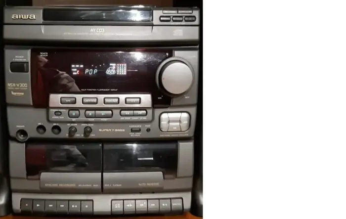 Micro System Aiwa Otimo Estado Canais Ok Rj Entrego.