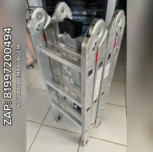Escada Articulada 12 Degraus EL