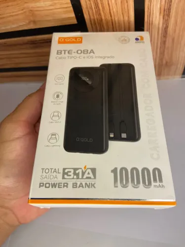 Carregador Portátil Power Bank 1000Ah BTE-08A A?Gold an3