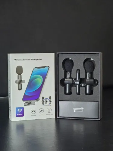Microfone Lapela Lavalier Sem Fio