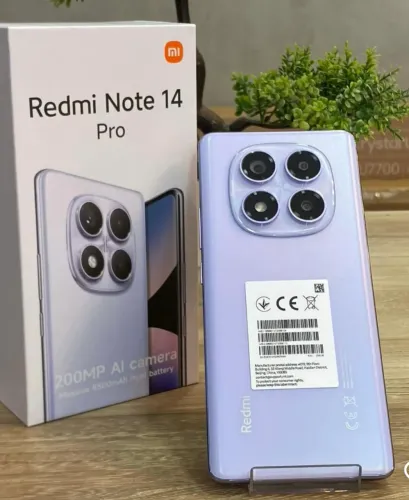 Oportunidade Especial - Férias - Redmi Note 14 Pro 4G Lilás 512/12 Bastante memória