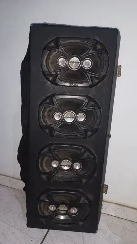 Caixa de som automotiva Bravox