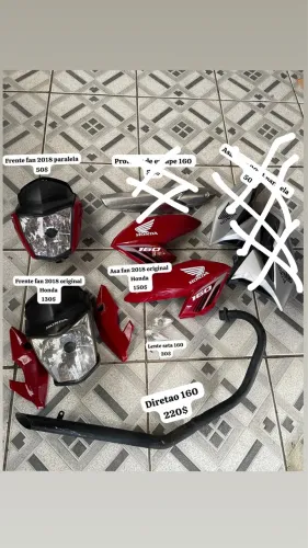Peças de fan 160 2018