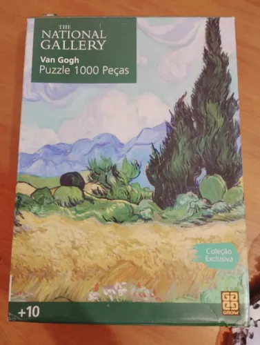 Quebra cabeça 1000 peças - Grow + National Gallery - Van Gogh