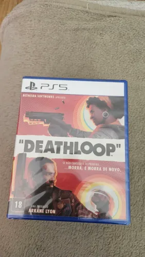 Jogo ps5 DEATHLOOP novo lacrado