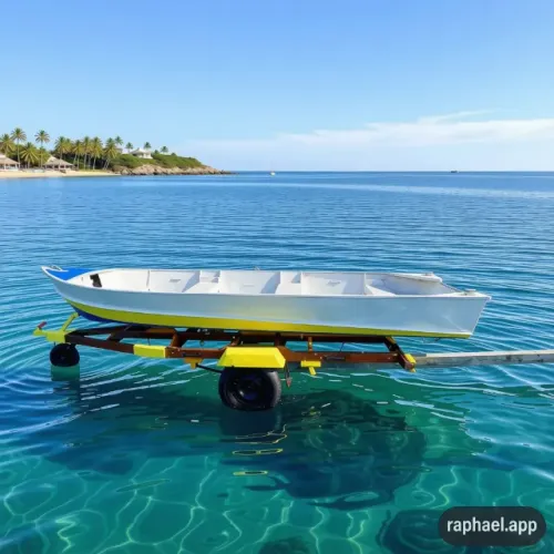 Barco com reboque
