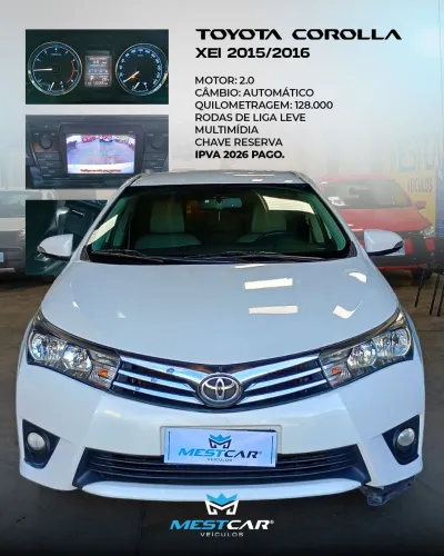 Toyota Corolla XEI 2.0 Flex 16V Aut. 2016