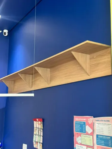 Kit 2 Prateleiras MDF - Suporte para Organização ou Exposição