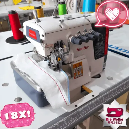 Máquina de Costura Nova - Interlock Direct Drive