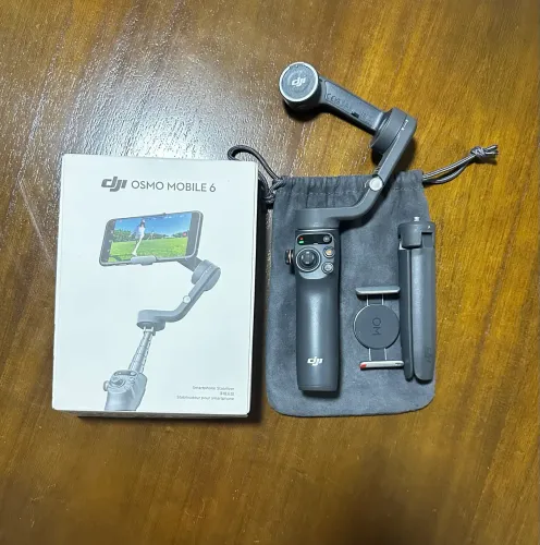 DJI Osmo Mobile 6 (OM6) - Completo na Caixa