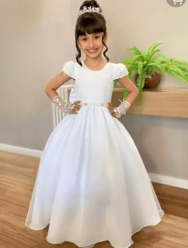 Vestido Branco dama de Honra