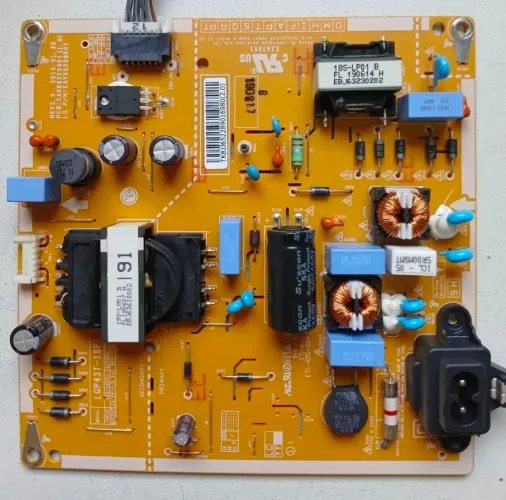 Placa fonte + módulo wifi+ cabo flat+ sensor power LG