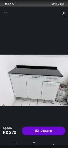 Balcão excelente 