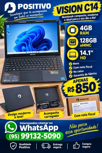 Notebook positivo C14