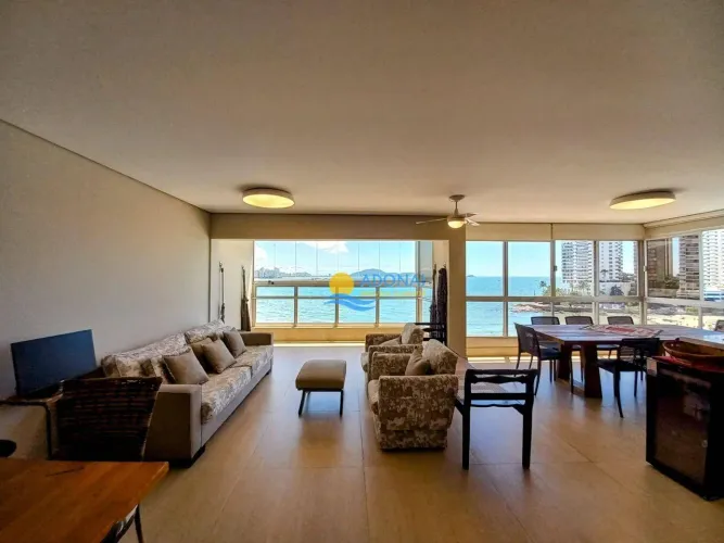 Apartamento frente mar com vista Jardim Asturias Guarujá