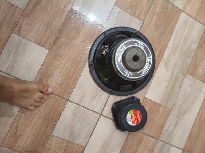 Boca de alto falante e tueter