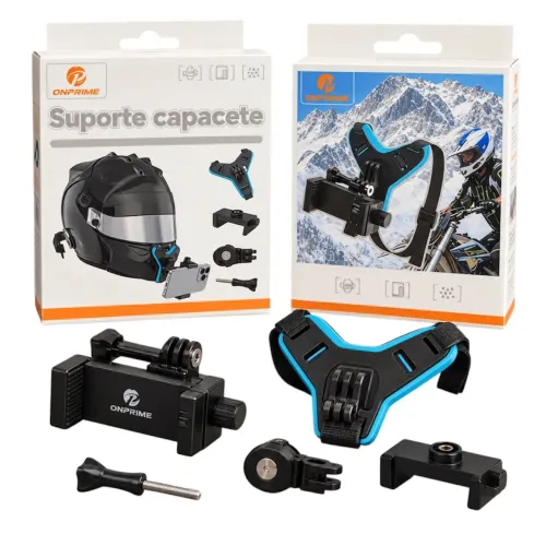 SUPORTE DE CELULAR PARA CAPACETE ONPRIME CJ-1598