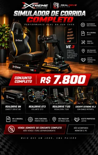Simulador de Corrida Completo