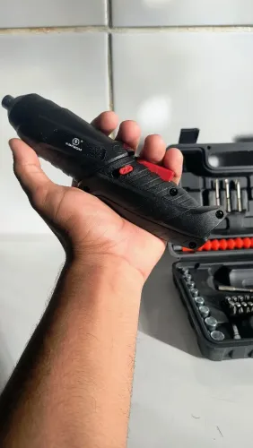 Parafusadeira 45 peças USB