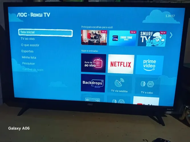 Vendo uma tv smart da Aoc roku