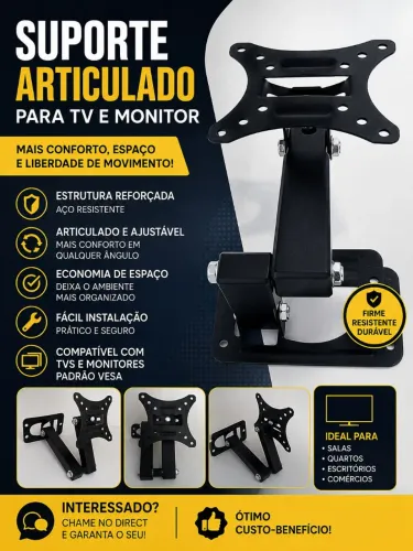 Suporte de TV articulado
