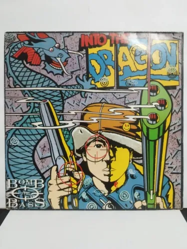LP Bomb The Bass - Into The Dragon (Encarte)