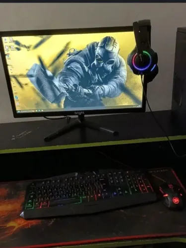 Pc Gamer i5-10500 RX580 16GB 240SSD - Pra Vender Hoje