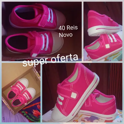 Tênis infantil menina(Novo)tam 21