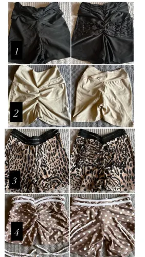 Roupas de academia Shorts