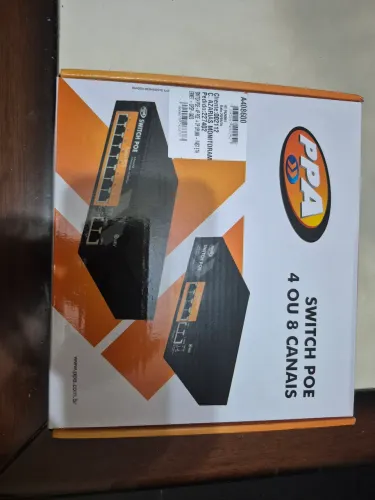Vendo Switch POE 4 canais PPA