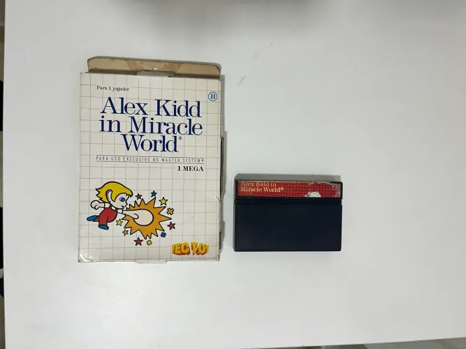 Alex Kidd in Miracle World - jogo de master system
