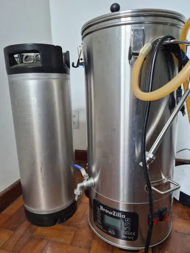 Panela brewzilla e postmix