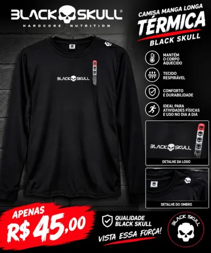 camisa Black sckull