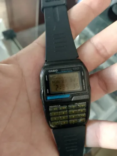 Relógio Casio vintage antigo-funcionando