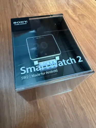 sony smartwatch sw2 nfc bluetooth tela touch pulseira luxo metal raridade unico br cx orig