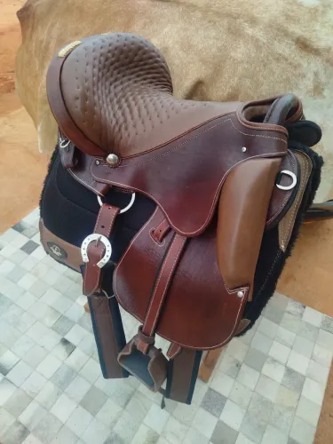 Sela Pista Australiana Coqueluche Cavalo