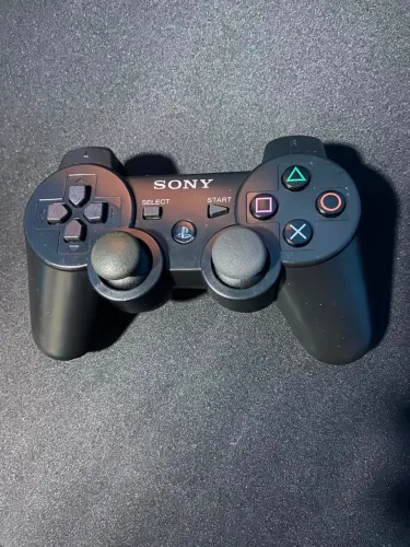 Controle de PS3 Preto